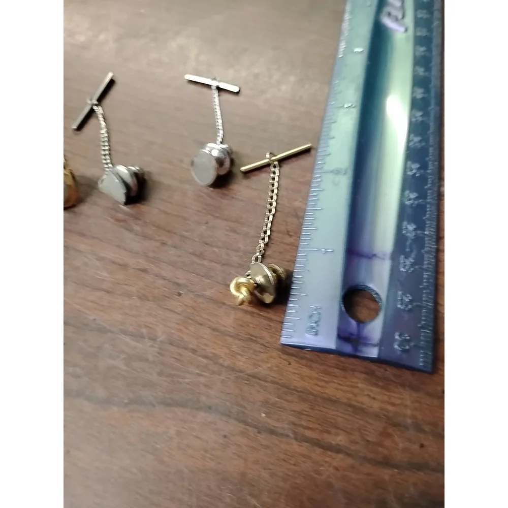 4‎ lot Vintage Tie Tack Lapel Pin